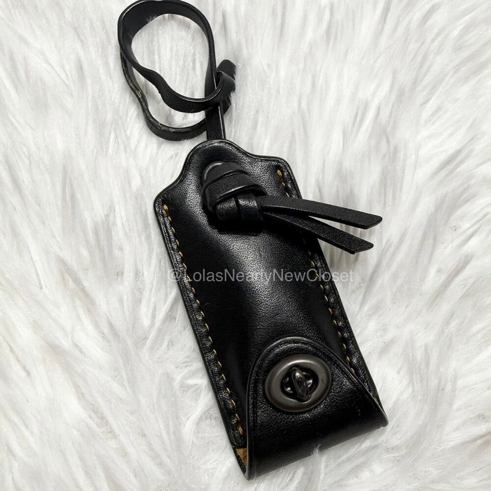 Coach 1941 Leather Clochette Bag Charm